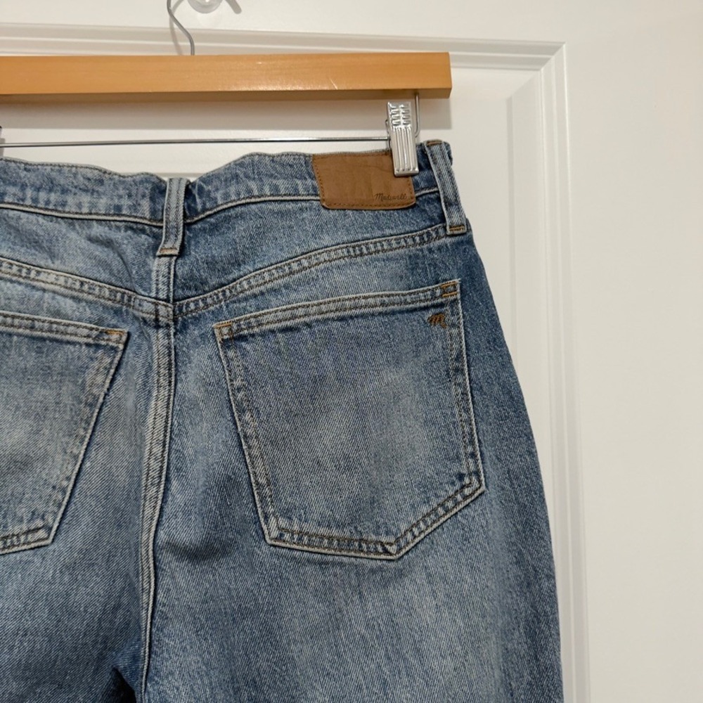 Madewell The Perfect Vintage Jean High Rise Tapered Medium Wash Denim 27